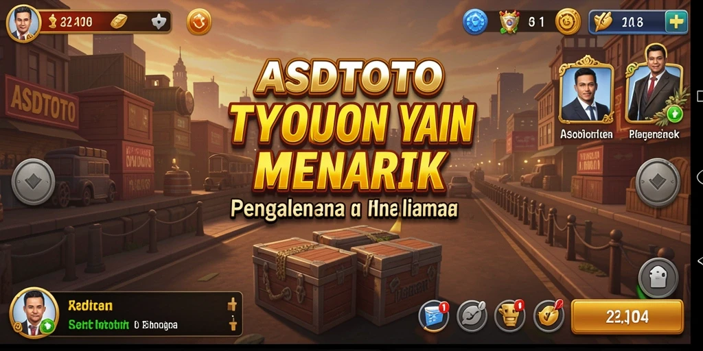 Screenshot gameplay ASDTOTO yang menunjukkan strategi Tycoon yang menarik.