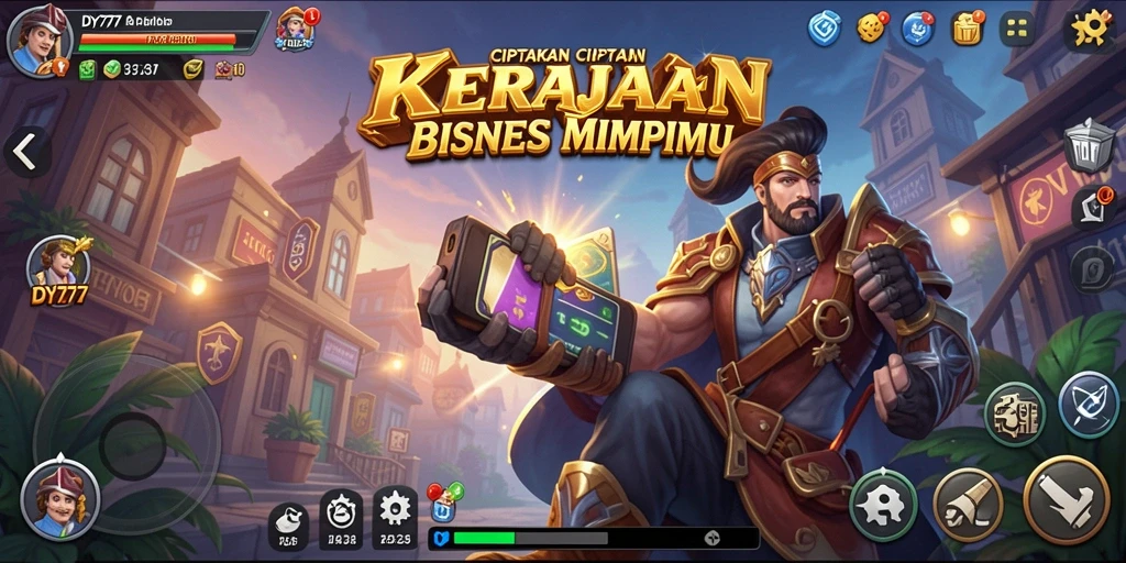 Tampilan menarik dari gameplay Tycoon di DY777