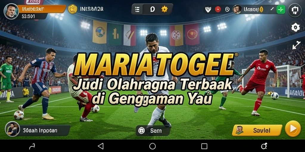 Tampilan menarik dari gameplay MARIATOGEL yang menyajikan taruhan olahraga.