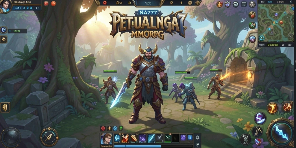 Gameplay NA777 yang menarik dan penuh aksi dalam dunia MMORPG.
