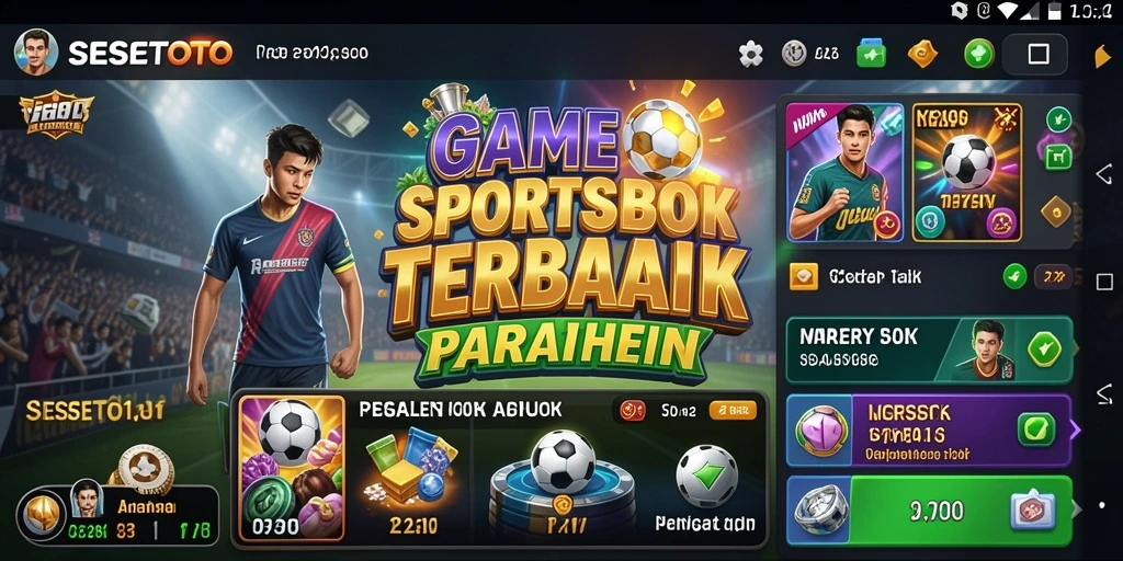Tampilan utama SESETOTO dengan fitur taruhan langsung yang menarik.