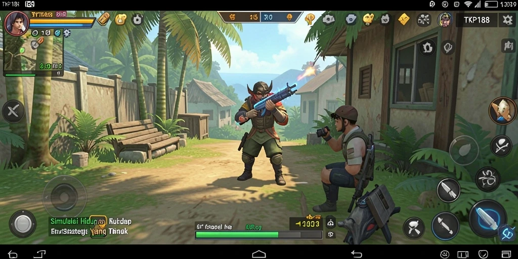 Tampilan gameplay TKP188 yang menakjubkan dalam simulasi.