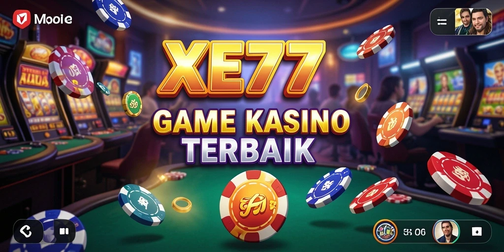 Tampilan gameplay menarik dari XE77 dengan grafis yang menawan.